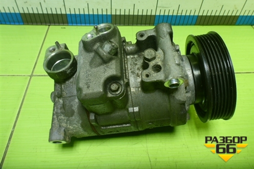 Компрессор кондиционера (1.8л BZB) (1K0820859P) для Volkswagen Passat-CC с 2008г (Пассат ЦЦ)