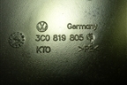 Воздуховод отопителя (3C0819805A) для Volkswagen Passat-CC с 2008г (Пассат ЦЦ)