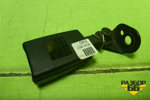 Замок ремня безопасности задний (3C8857740) для Volkswagen Passat-CC с 2008г (Пассат ЦЦ)