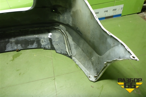 Бампер задний (под парктроник лифтбэк) (60U807421) для Skoda Rapid с 2013г (Рапид)