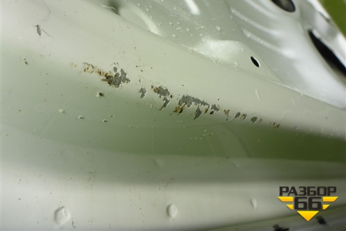 Дверь задняя левая (5JA833311B) для Skoda Rapid с 2013г (Рапид)