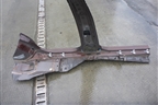 Порог со стойкой левый для Lexus NX 200 с 2014-2021г (НХ)