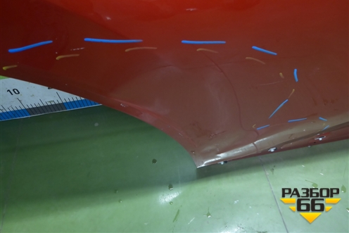 Дверь задняя правая (S203F2701030800) для Changan CS55 PLUS с 2019г (ЦС 55 плюс)