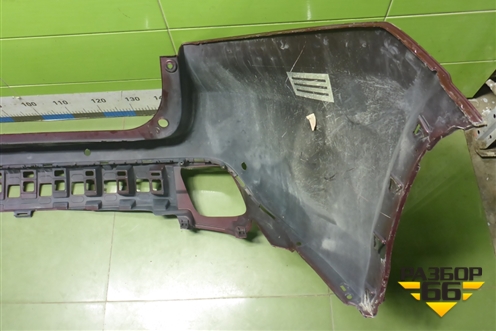 Бампер задний (под парктроник) (521590E060) для Toyota Highlander с 2013-2021г (Хайлендер)