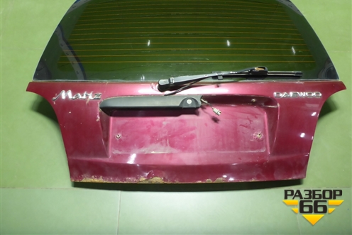 Дверь багажника со стеклом для Daewoo Matiz с 1998-2015г (Матиз)