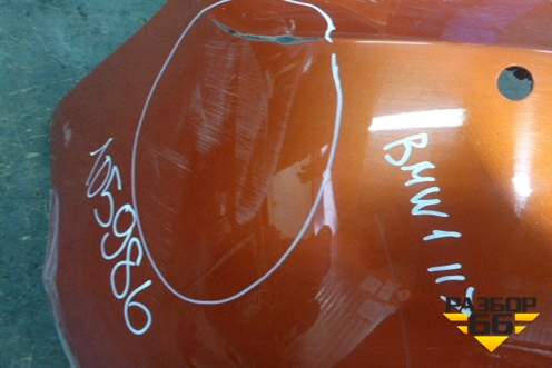 Бампер задний (под парктроник) для BMW 1-серия F20/F21 с 2011г