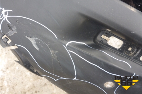 Бампер задний (под парктроник) (5215948170) для Toyota Highlander с 2007-2013г (Хайлендер)