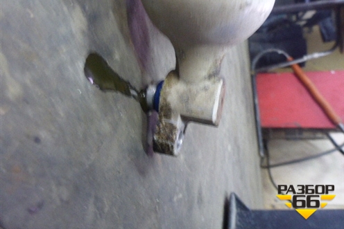 Трубка кондиционера (от компрессора к печке) для Kia Rio с 2005-2011г (Рио 2)