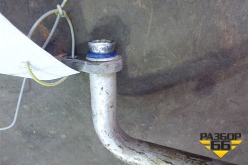 Трубка кондиционера (от компрессора к печке) для Kia Rio с 2005-2011г (Рио 2)