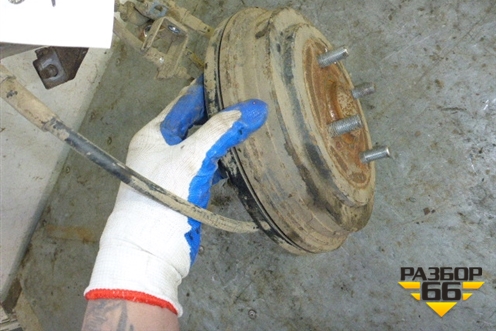 Ступица задняя (правая) для Kia Rio с 2005-2011г (Рио 2)